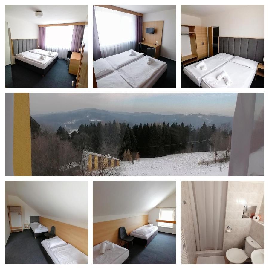 Horsky Hotel Jelenovska S Bazenem V Cene Valasske Klobouky Luaran gambar
